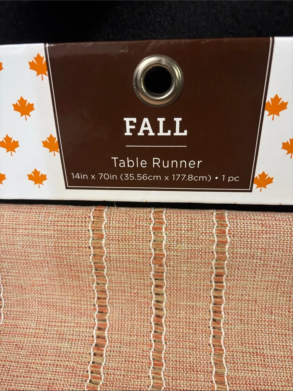 Fall table runner